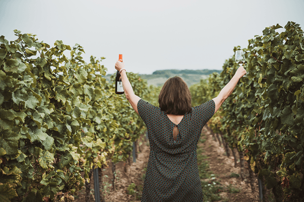 Englischkurse für Winzer - Nicole liebt Wein sehr