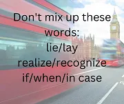 Wörter die leicht verwechselt werden