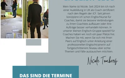 Wenn Business Coaches ihr Coaching plötzlich auf Englisch machen sollen