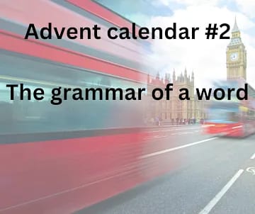 advent-2 360 Englisch tips Tipps zum Englisch lernen Grammatik